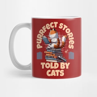 Purrfect Stories Told By Cats Mug